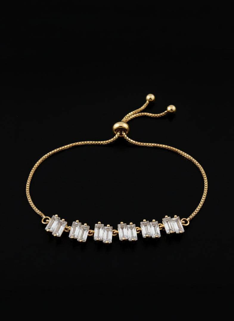 Crystal Luxe Adjustable Bracelet
