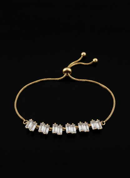Crystal Luxe Adjustable Bracelet