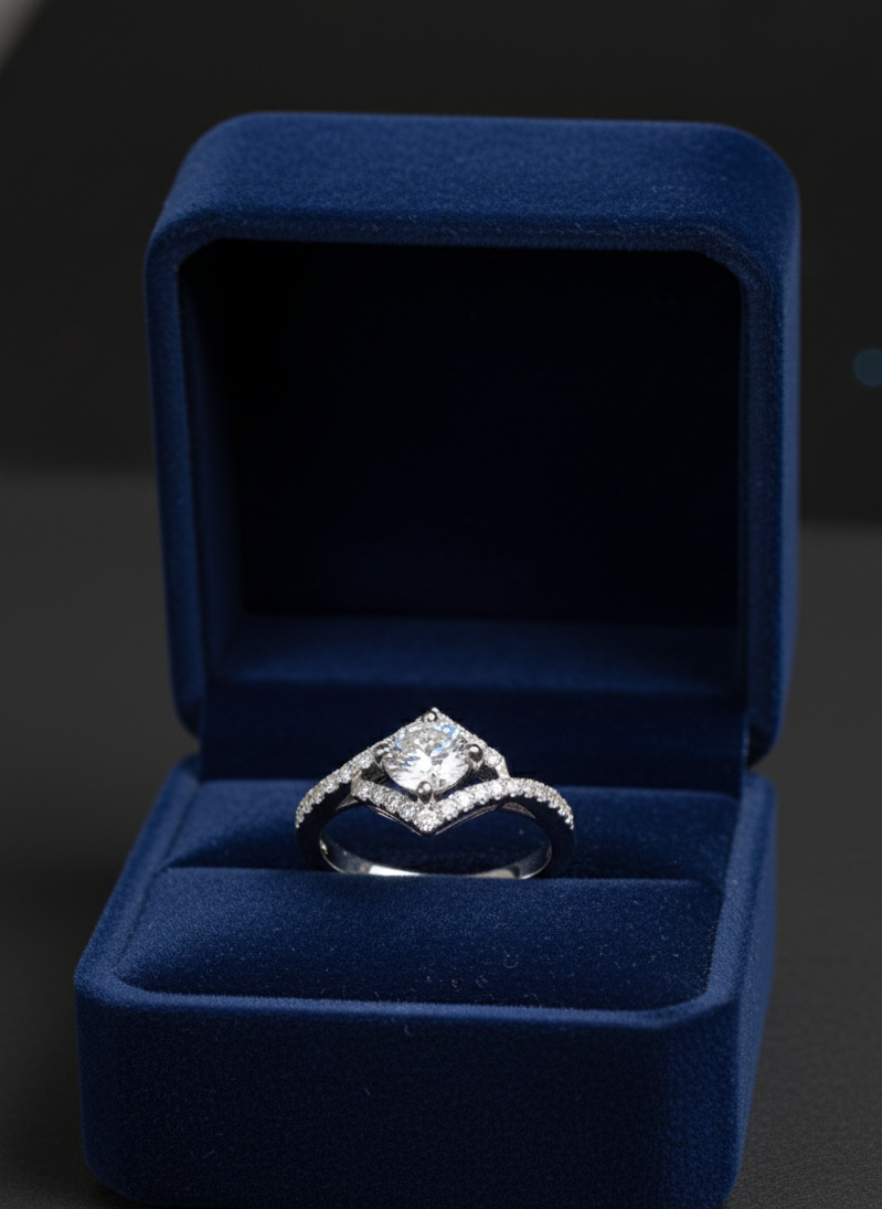 Celeste Crown Diamond Ring