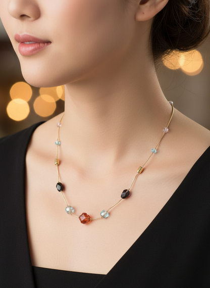 Aurora Gem Harmony Necklace