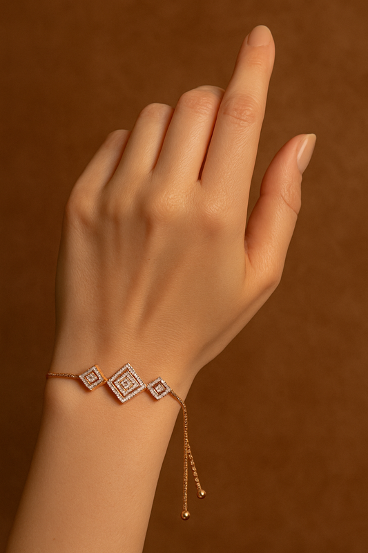 Aurora Geometric Bracelet