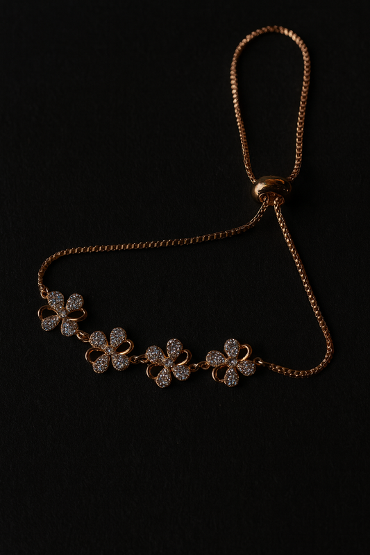 Petal Charm Bracelet
