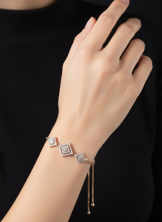 Aurora Geometric Bracelet