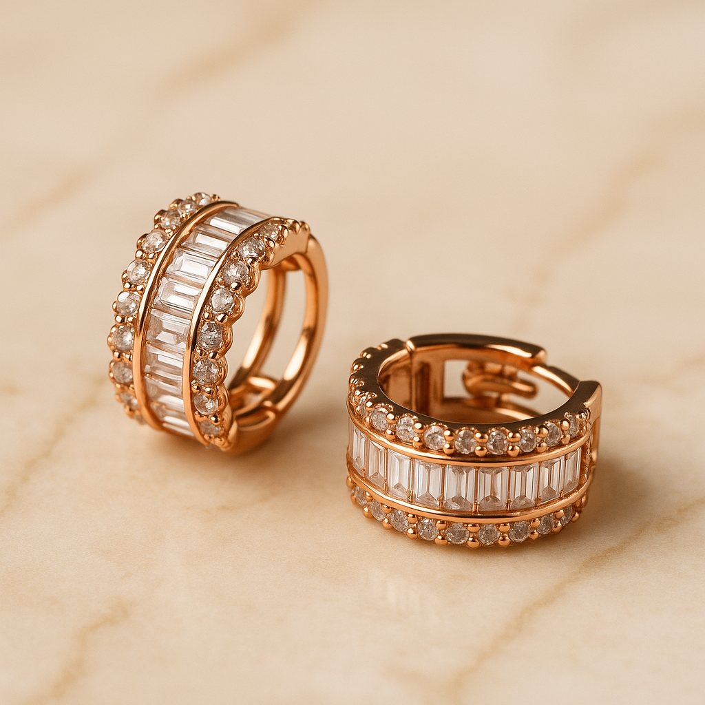 Timeless Spark Hoops