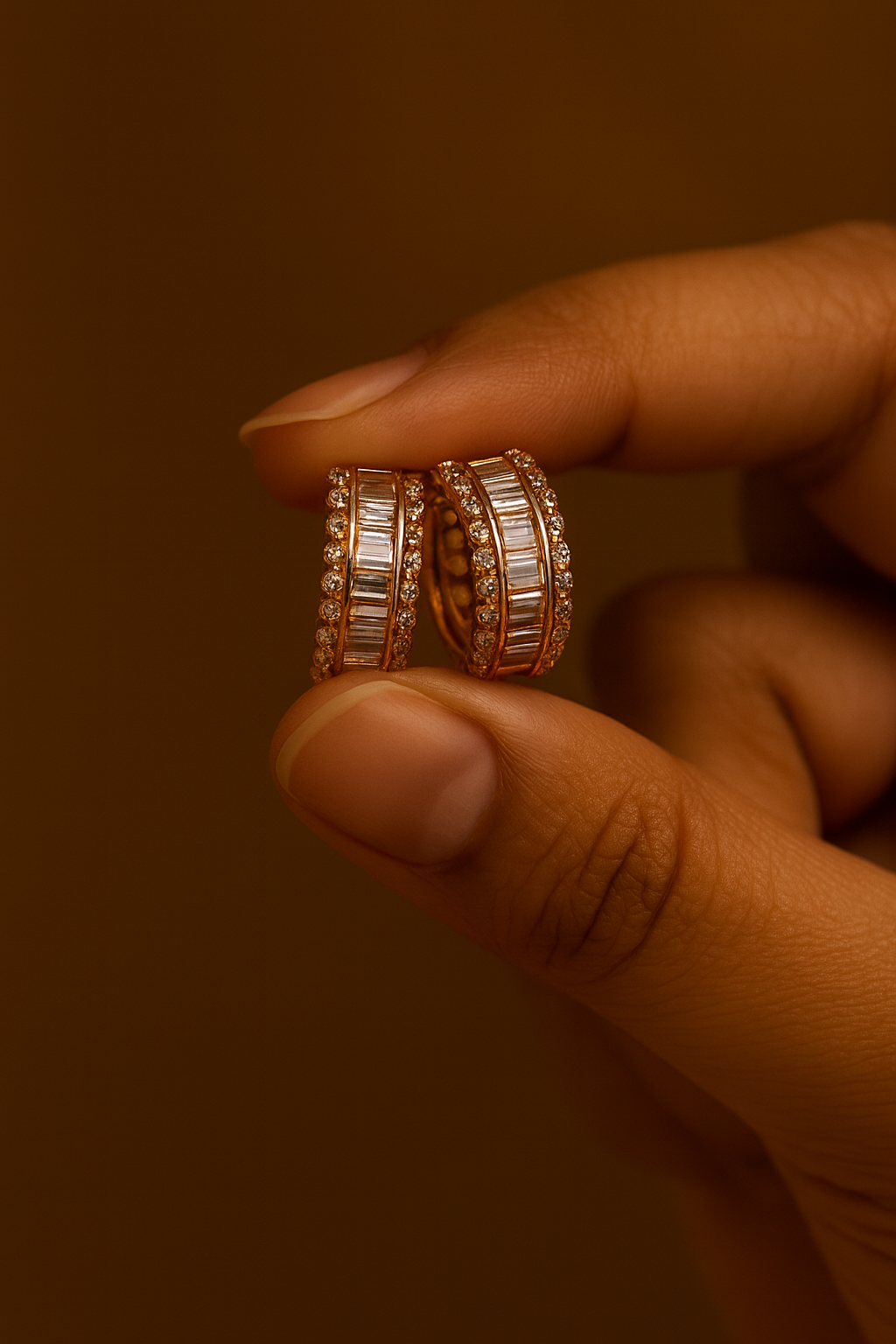 Timeless Spark Hoops