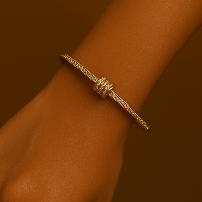 Infinity Gleam Bangle