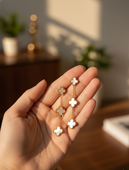 Eternal Clover Dangle Earrings