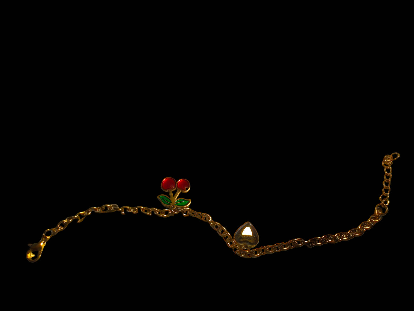 Cherry Charm Bracelet