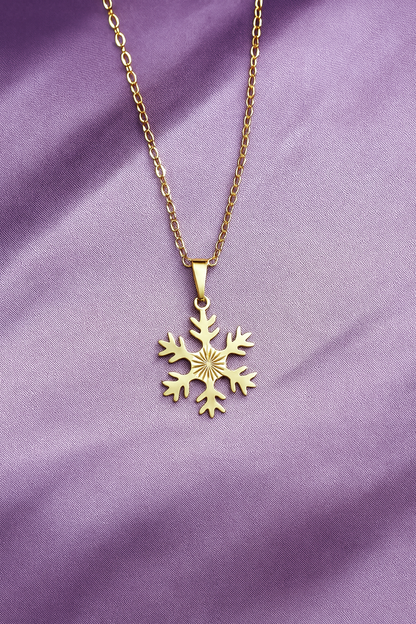 Golden SnowFlake Bliss Set