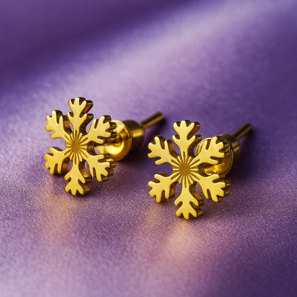 Golden SnowFlake Bliss Set