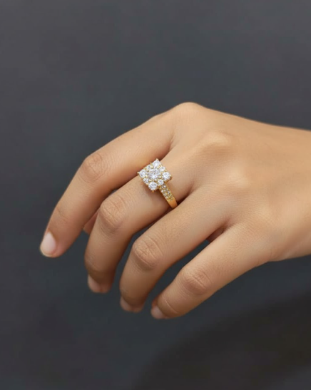 Celestial Cluster Ring