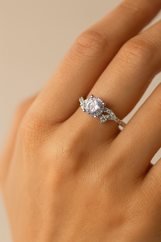 Twilight Vine Diamond Ring