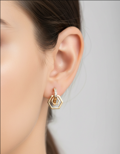 Sperky Hex Earrings