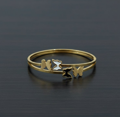 Flutter Charm Butterfly Bangle