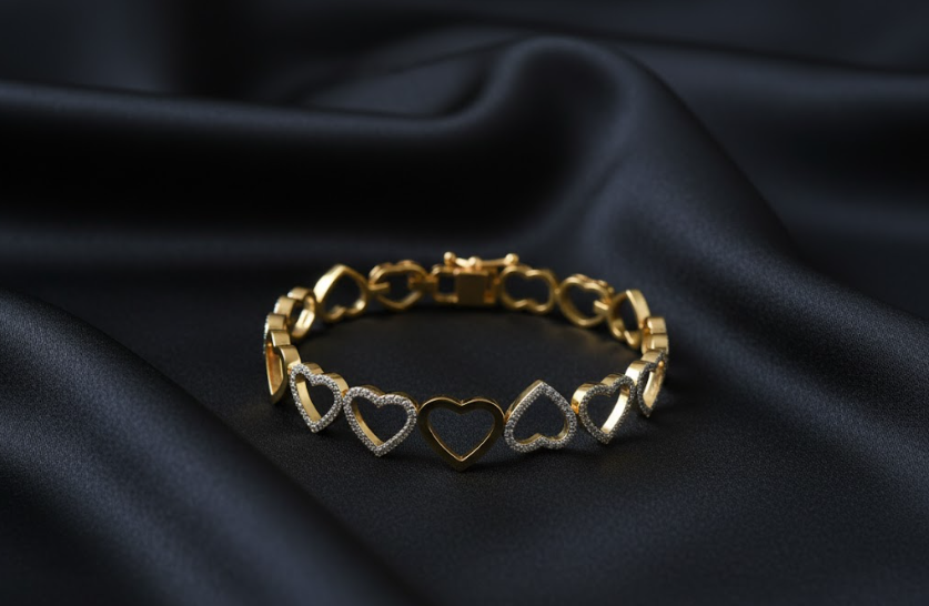 Eternal Hearts Bangle